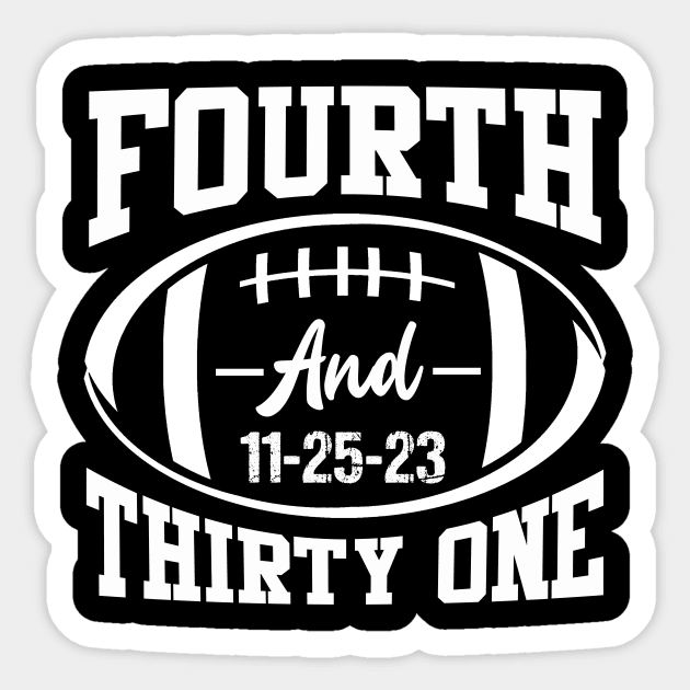 4th and 31 Alabama Football Sticker by Zimmermanr Liame